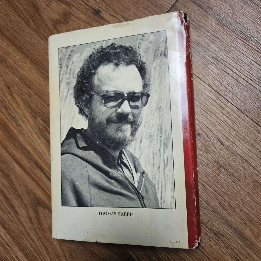 Thomas Harris Red Dragon 1981 Book Club Edition Hannibal‎ Lecter HCDJ Thriller